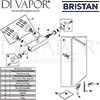 Bristan Craze Valve Rigid Riser and Diverter Spares